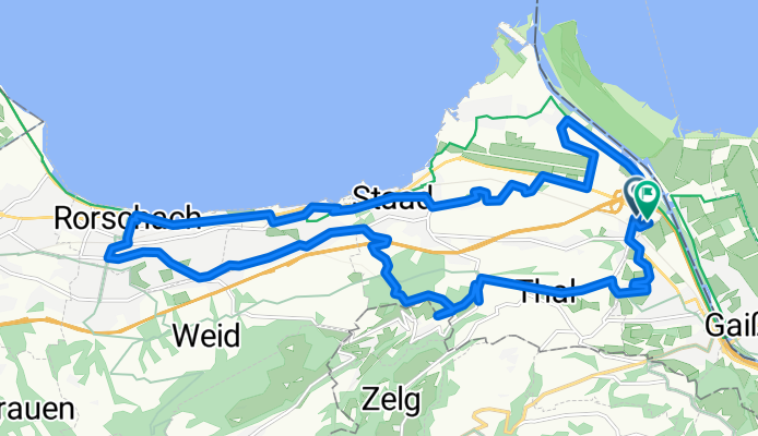 Aegetli, Thal nach Aegetli, Thal