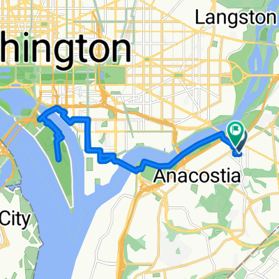 25th St SE, Washington to 25th St SE, Washington