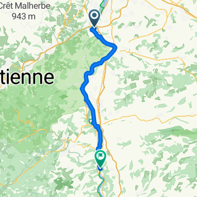 Rue Pasteur to Rue du Belvédère