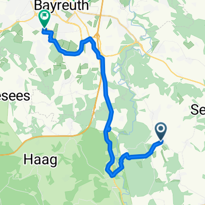 Oberölschnitz, Emtmannsberg nach Otto-Hahn-Straße, Bayreuth