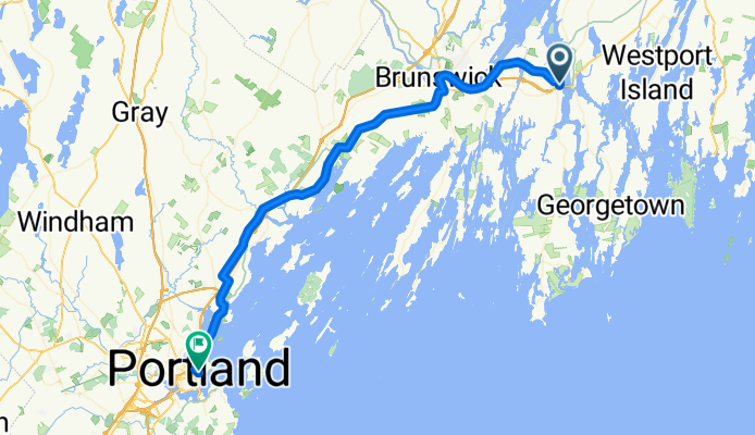 Bath to Portland