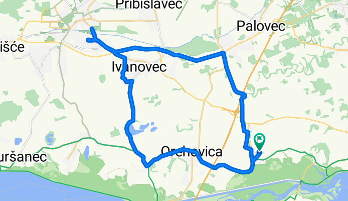 Ulica Stjepana Vojvode, Podbrest to Ulica Stjepana Vojvode, Podbrest