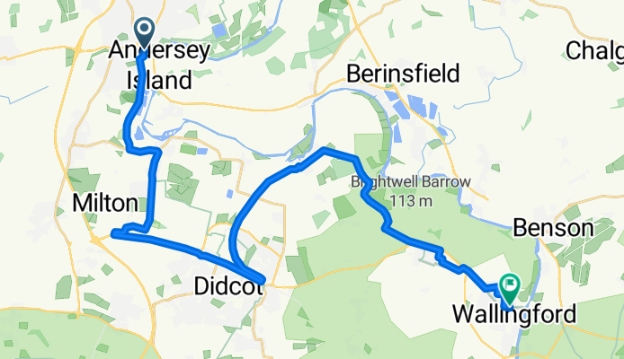 High Street, Abingdon nach High Street, Wallingford