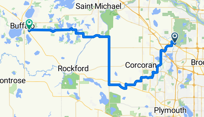 Territorial Rd, Maple Grove to MN-55 W, Buffalo