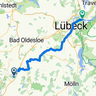 Großhansdorf zum Herrentunnel Shuttlebus