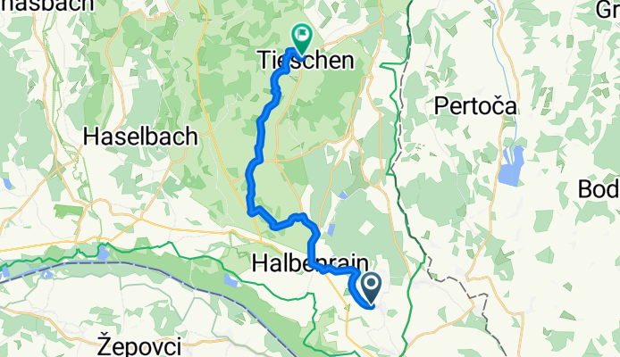 L284, Bad Radkersburg nach Tieschen, Tieschen