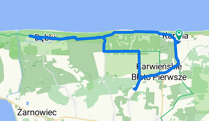 Srebrna, Karwia do Srebrna, Karwia