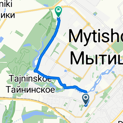 улица Веры Волошиной, Мытищи до Мытищи