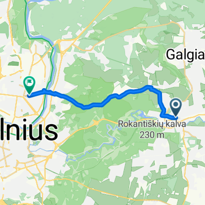 Ievų g., Vilnius to Piromonto g., Vilnius