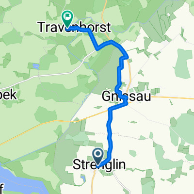 Route nach Travenhorst