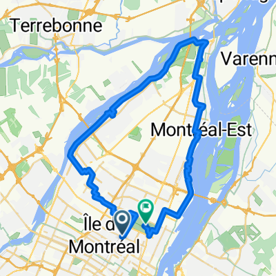 Boul St-Michel, Монреаль до Rue Sherbrooke E, Монреаль