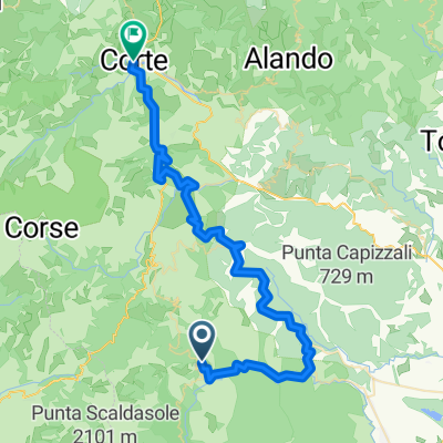 J16 De Ghisoni à Corte