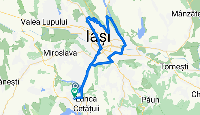 Strada Nouă, Ciurea to Strada Naiului, Ciurea