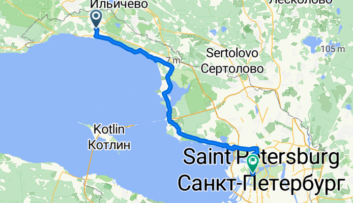 Есть новый рекорд 74 км: из Зеленогорска домой (плюс 8 км до Финбана)