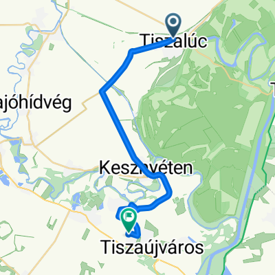 Széchenyi utca, Tiszalúc - Örösi út, Tiszaújváros