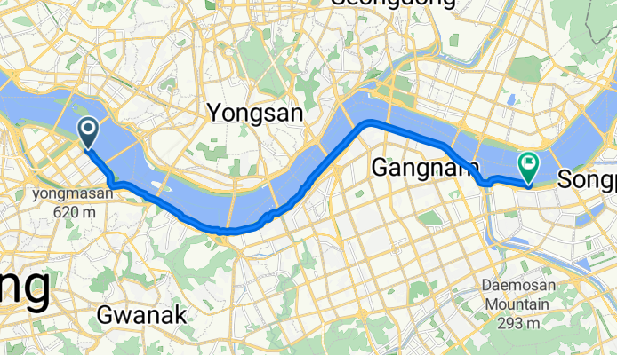 여의도-반포-잠실 한강 라이딩 코스