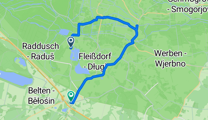 Stradow Ausbau, Vetschau/Spreewald nach Markt, Vetschau/Spreewald