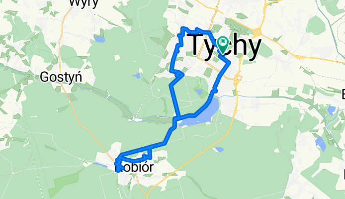 K Darwina, Tychy do K Darwina, Tychy