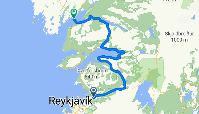 Mosfellsbæ to Borgarnesi 2