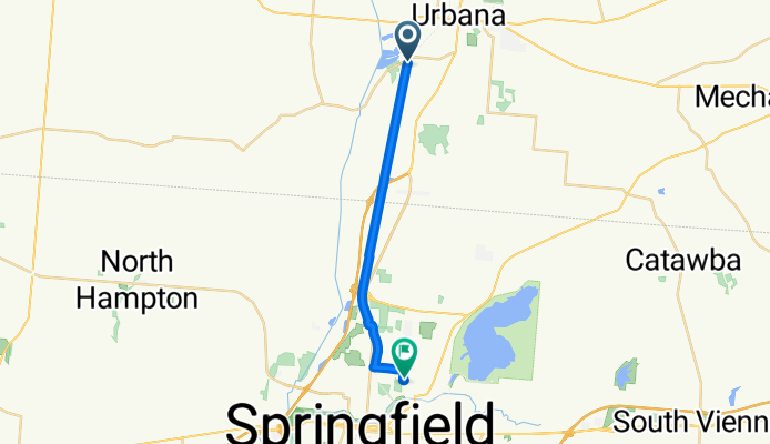 Simon Kenton Trail, Urbana to Home