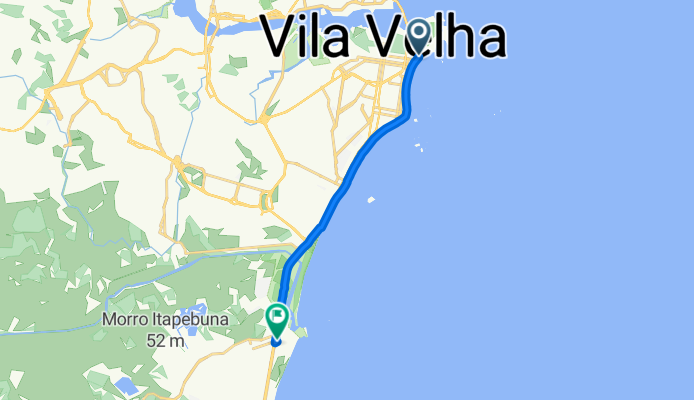 De Avenida Antônio Gil Veloso a Rua das Gaivotas