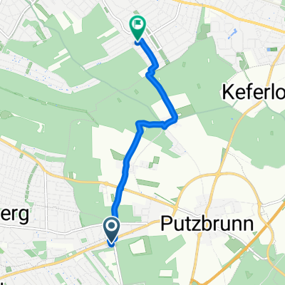 Putzbrunner Straße, Ottobrunn nach Tsingtauer Straße, München