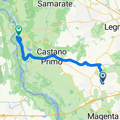 Da Via Aldo Moro a Piazza Privata Parravicino