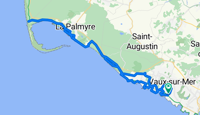 Rue des Carrières, Vaux-sur-Mer à Rue des Carrières, Vaux-sur-Mer