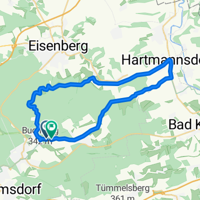 Route to Weißenborn