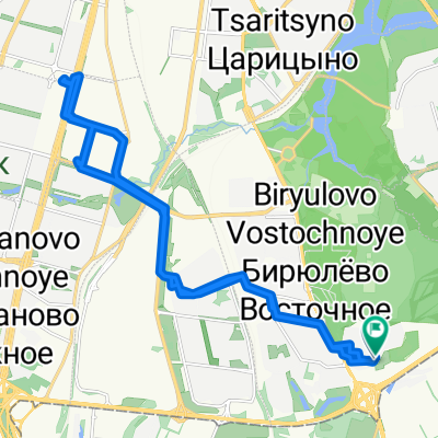 Загорьевская улица, Москва до Загорьевская улица, Москва