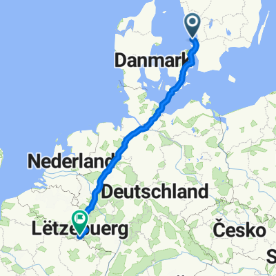 Södra vägen, Torekov to Von Dhaem Straße, St. Vith