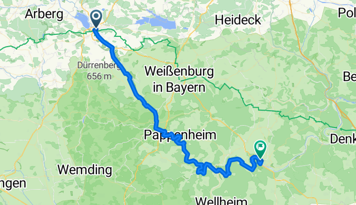 Von Gunzenhausen bis Eichstätt