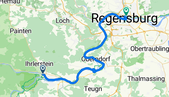 Von Kelheim bis Regensburg
