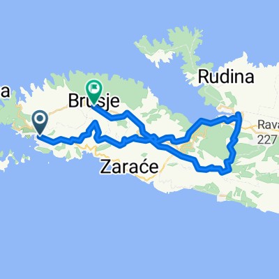 Težačka ulica, Hvar nach Ulica priko, Brusje