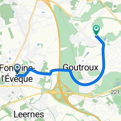 From Fontaine-l'Évêque to Charleroi