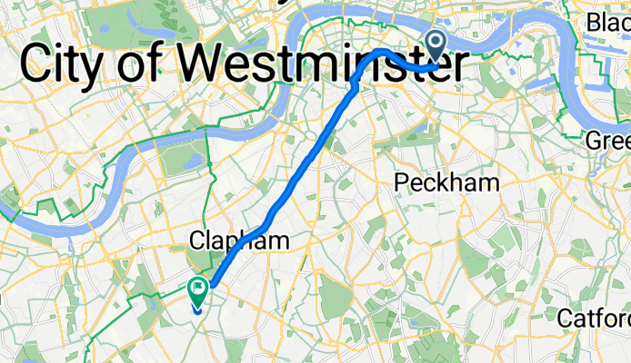 Abbey Street, London to Balham Grove, London