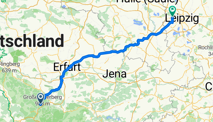 Von Oberhof bis Leipzig Etappe 5