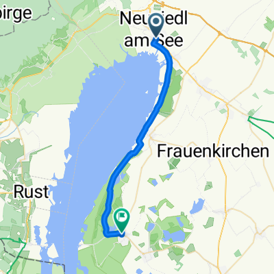 Route nach Illmitz
