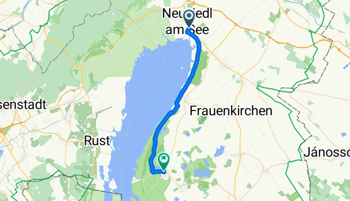 Route nach Illmitz