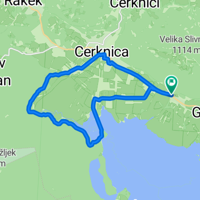 Martinjak, Cerknica to Martinjak, Cerknica