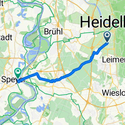 Von Heidelberg bis Speyer