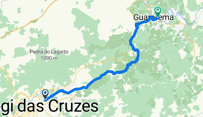 de Mogi Das Cruzes to Guararema