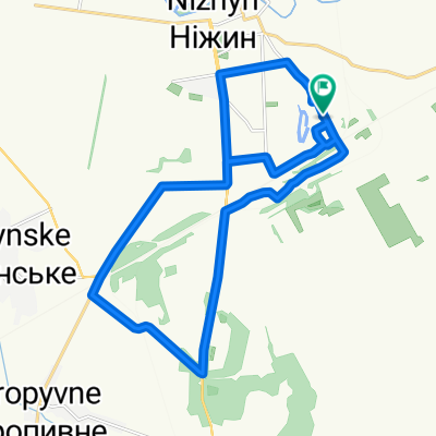 Курилівська вулиця, Ніжин to Курилівська вулиця, Ніжин