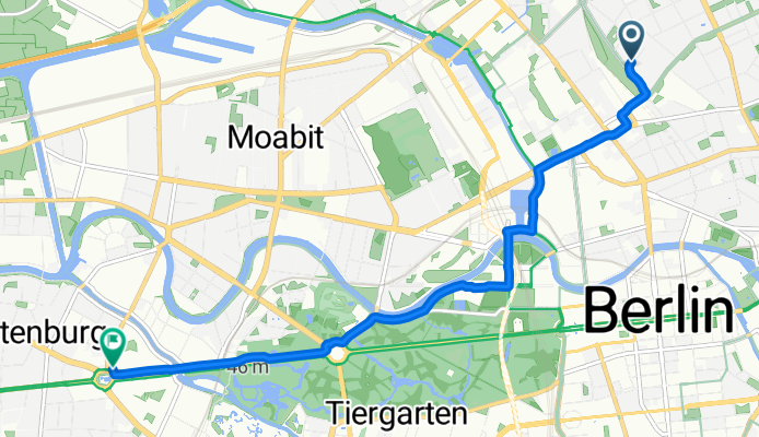 Theodor-Heuss-Weg, Berlin nach Straße des 17. Juni, Berlin