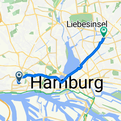 Große Bergstraße, Hamburg to Maurienstraße, Hamburg