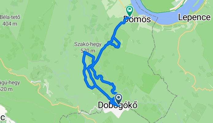 Dobogókő-Dömös_DH_Téry_Ödön_útján__600m_esés