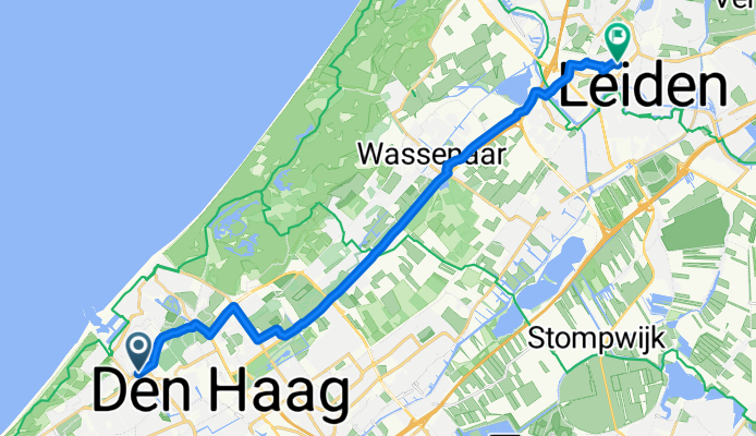 Van Loostraat, デン・ハーグへStationsplein, ライデン