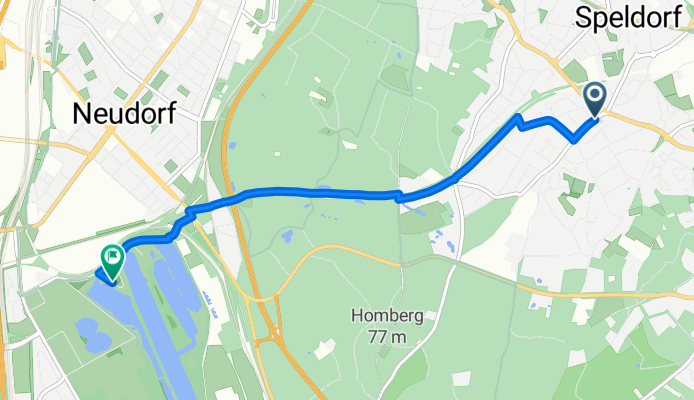 Friedhofstraße, Mülheim an der Ruhr nach Duisburg-Mitte, Duisburg