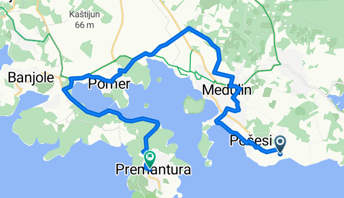 Neimenovana Cesta nach Premantura