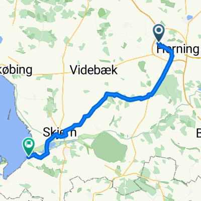 Aiden Hotel, Herning-Skavenhus, Tarm (e-bike)